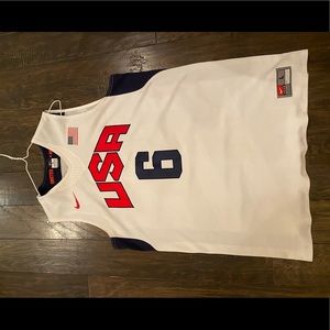 Nike LeBron James Team USA Olympic jersey